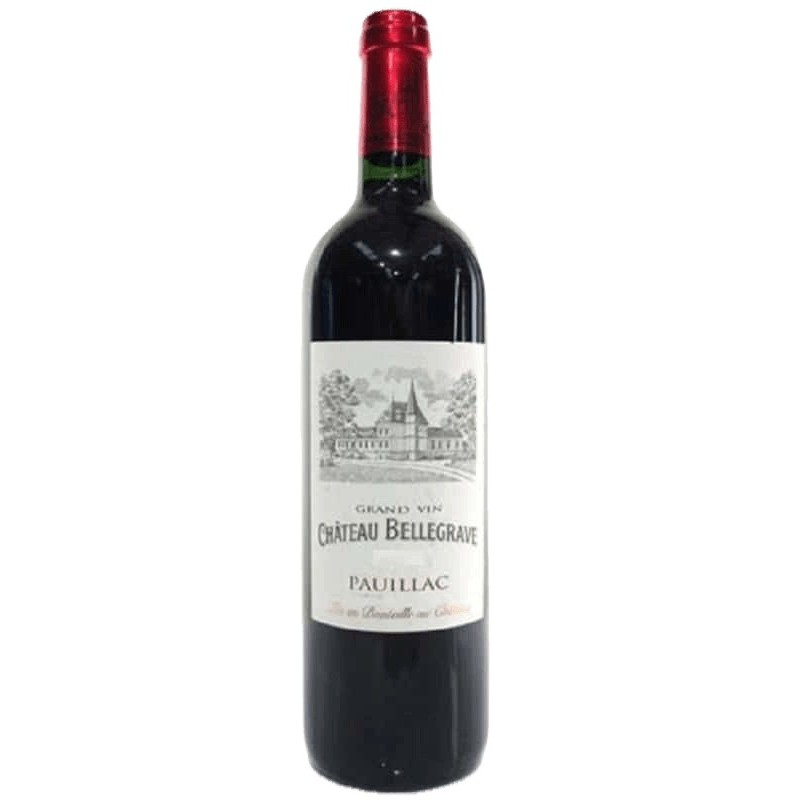 CHÂTEAU "BELLEGRAVE" 2023 PAUILLAC ROUGE 75 CL CRD - CAISSE BOIS DE 12 BT - French Wine 75cl